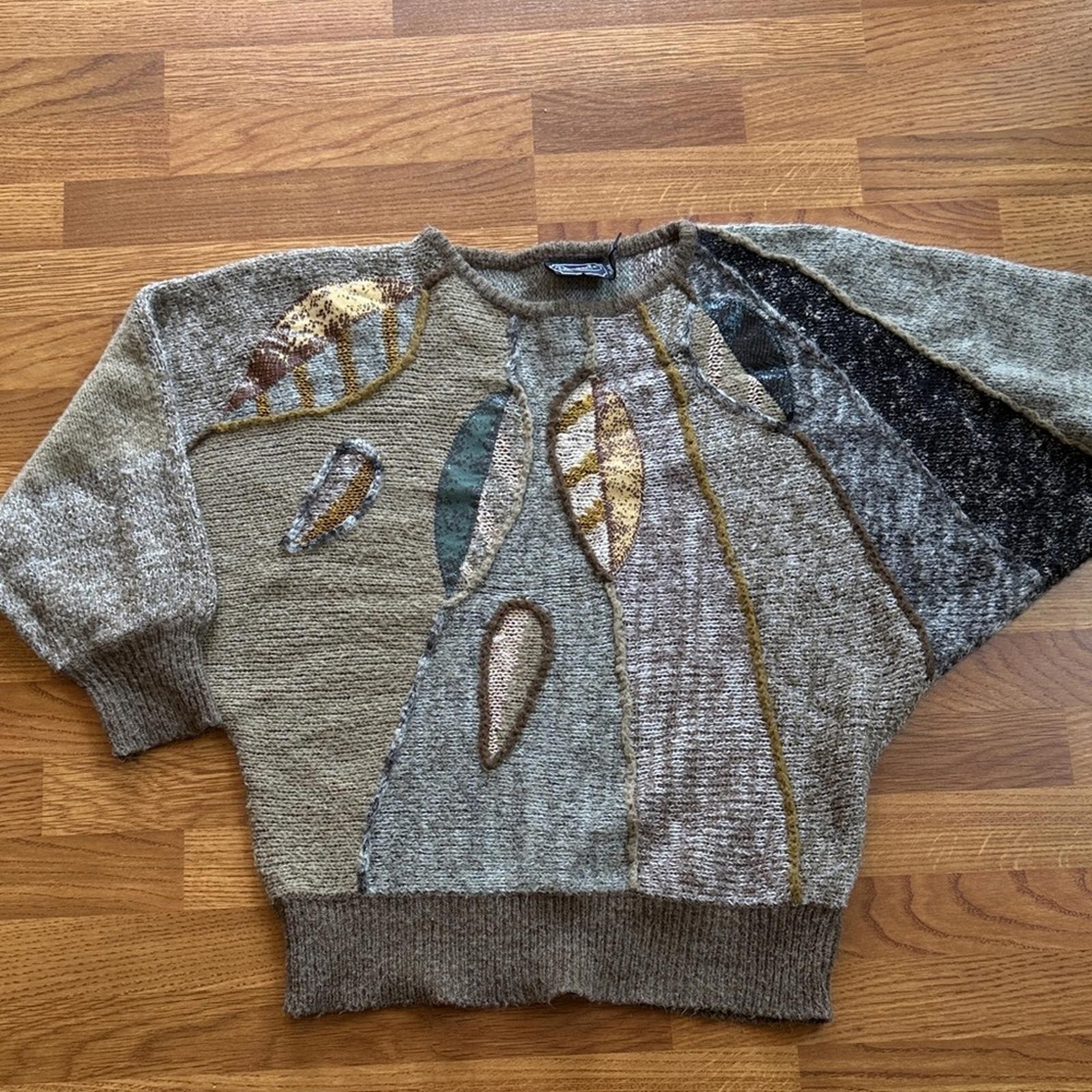 Multicolor Patchwork Sweater - image 1