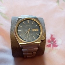 Orologio Seiko Actus SilverWave 6306-8010 38mm Quadrante Blu 1988 GIAPPONE