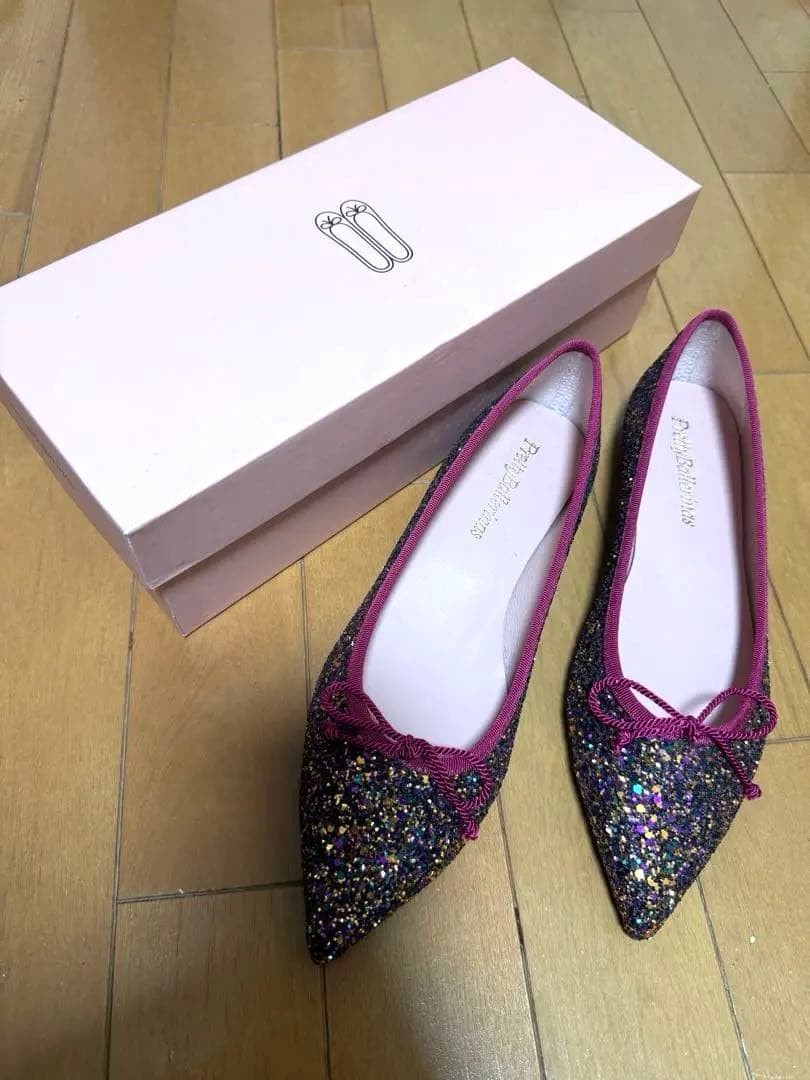 [unused box included] Pretty Ballerinas ELLA glitter image 2
