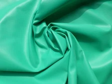 lambskin leather hide Premium Grade Spearmint Green smooth finish slightly firm