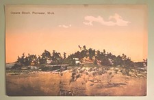 1908 Pentwater Beach, Michigan USA Cities & T...