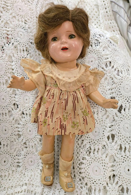 1930s Arranbee Nancy 16'' Composition Doll R&B doll original clothes shoes