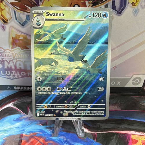 Swanna 110/086 Pokemon TCG: White Flare Illustration Rare