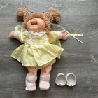 Vintage 1987 Cabbage Patch Kids Doll - Anita Angele - With Birth Certificate