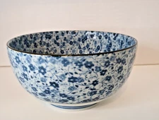 Kobana Ramen Soba Udon Noodle Flower Bowl  Japan 6.25"