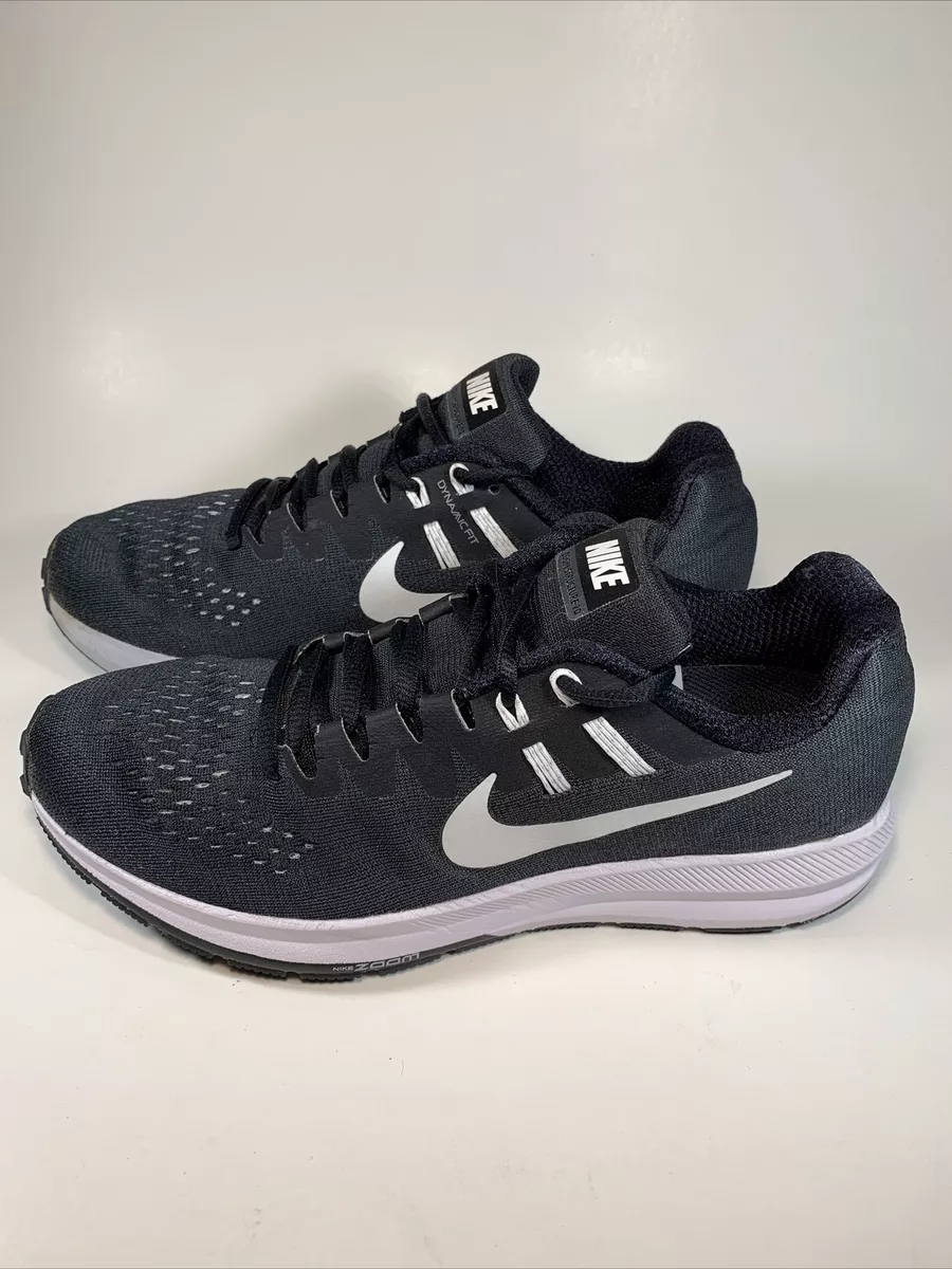 Retorcido Y equipo Ejecutante Nike (iD) Zoom Structure 20 Sz 8.5N Shield Black/Silver Grey Running Shoes  Men&#039;s | eBay