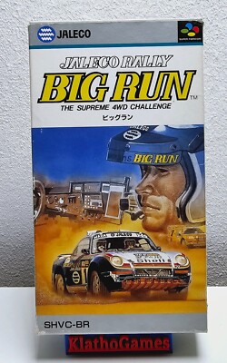 SNES / Super Famicom Jaleco Rally Big Run: The Supreme 4WD Challenge (JAP)  D38