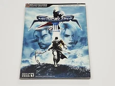 Soul Calibur III Brady Games Strategy Guide Book *wear