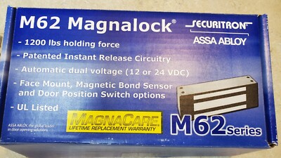Complete Security Door Setup, 1200lbs Pull Magnetic Lock System