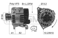 Messmer Lichtmaschine Generator 120A 14V FüR VW Tiguan 2.0 TDI 4Motion 1.6 1.8