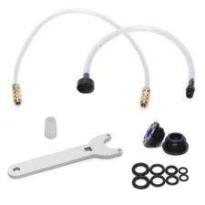 Front Mount HC5345 Hydraulic Steering Cylinder Seal Kit & Bleed Kit Fit Seastar