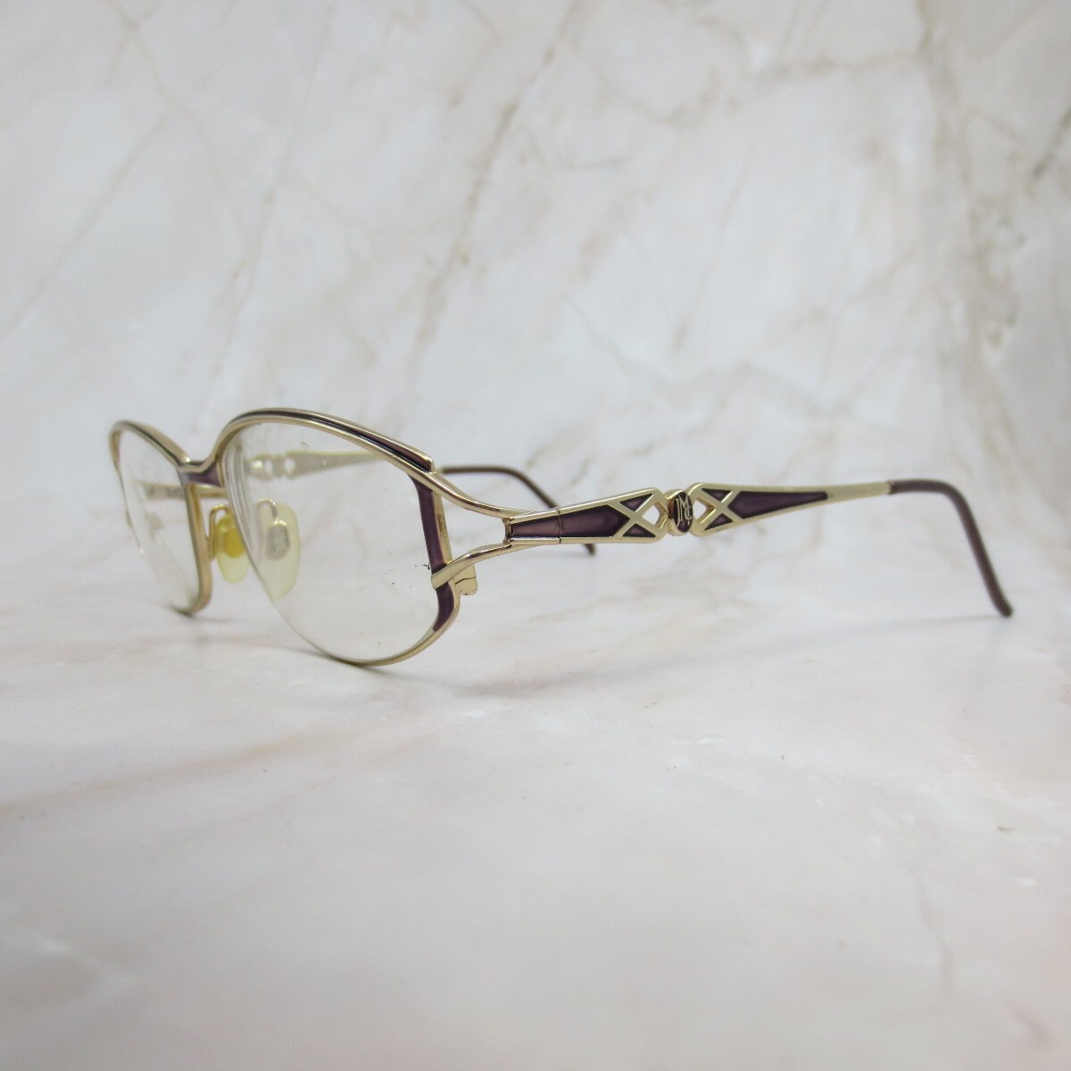 Jessica McClintock Eyeglasses Frame JMC 167 Womens Metal Amethyst