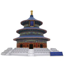 Brand New Diy Temple of Heaven China 3D Paper Model Famous Building Puzzle Kit