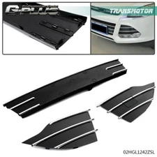 FIT FOR 2013-2016 FORD ESCAPE 4-DOOR FRONT BUMPER GRILL & FOG LIGHT COVER TRIM