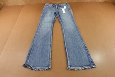 Vigoss Womens Size 4 Medium Wash Denim Mid Rise Jagger Bootcut Jeans NWT