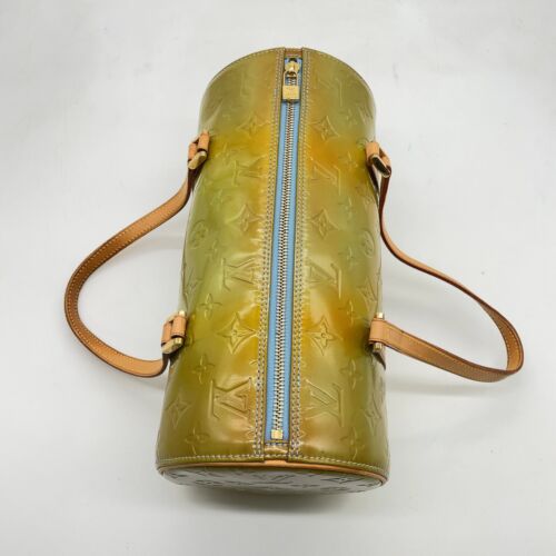 Auth Louis Vuitton Vernis Green Bedford M91309 Shoulder Bag W/Bag NS040084 - Picture 9 of 24