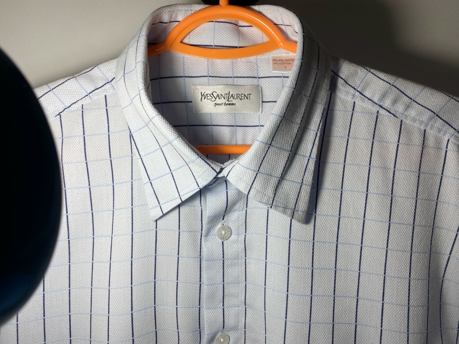 Camicia blu YSL Yves Saint Laurent taglia L