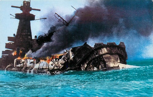 Postal Graf Spee Scuttles barco de bolsillo alemán Uruguay 1939 Segunda Guerra Mundial