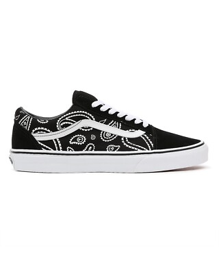 Vans Unisex Old Skool / Black White Paisley / UVP 70£