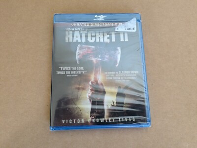 Hatchet 2 (Blu-ray, 2006) Unrated Director's Cut Danielle Harris, Tony Todd