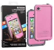 Nueva Funda Protectora Resistente Impermeable Libre a Prueba de Vida para iPhone 4/4S - Rosa