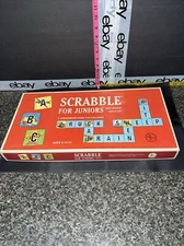 Vintage 1964 Scrabble for Juniors Edition Two Board Game - Selchow & Righter
