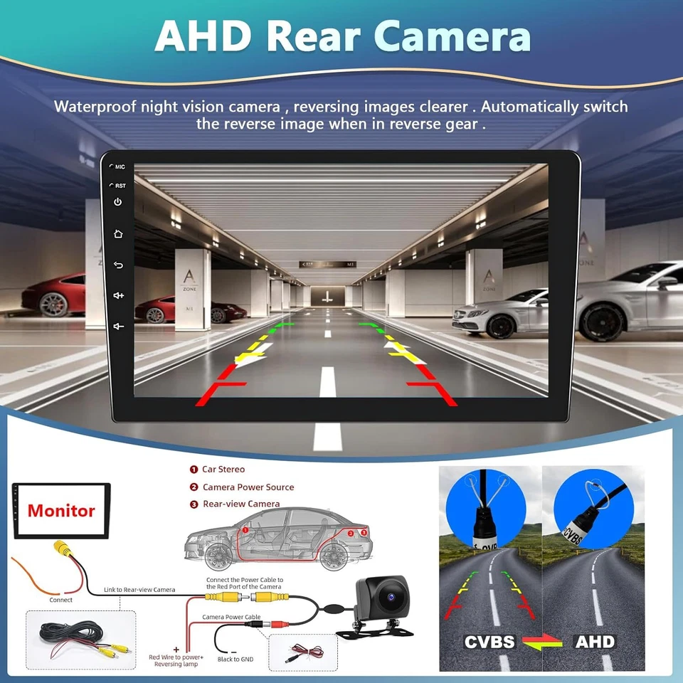 64G CarPlay Android 14 Car Stereo Radio Navi FM For Chevrolet Malibu 2011-2015 - Image 4 of 4