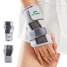 Palm Support Brace Adjustable Wrist & Hand Wrap for Arthritis Sprain Left Hand