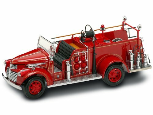 Gmc Firetruck 1941 1:24 Die-Cast Model YAT MING
