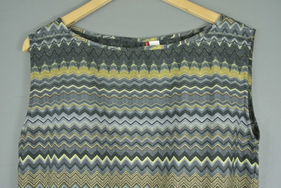 Element Fray Stripped Blouse S/P Blouson Short sleeve Boat Neckline Casual  227 - Image 2 of 4