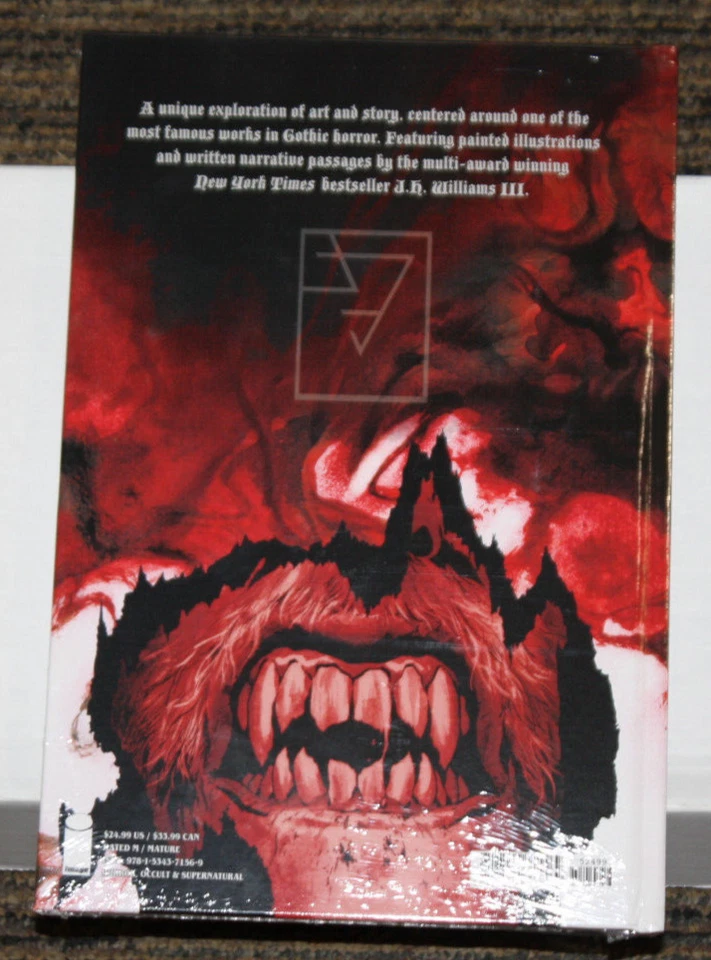 JH Williams III Dracula: A Storybook Portfolio HC SEALED NEW w/ SIGNED Bookplate - Image 2 of 2