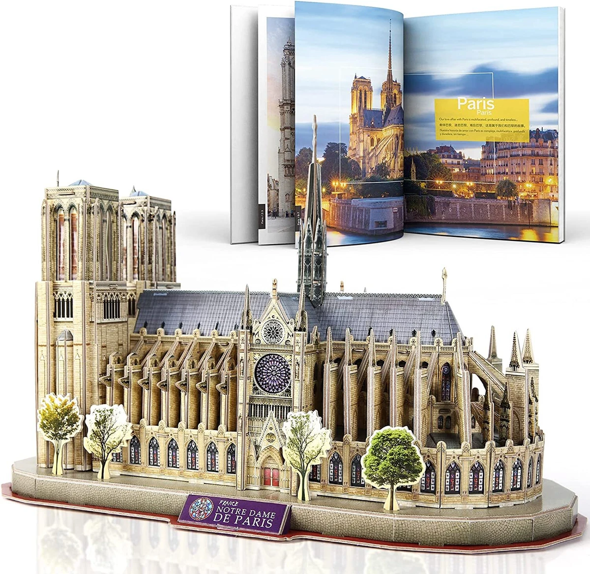 Puzzle 3D - Notre-Dame de Paris – Puzzl Wood