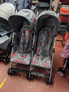 mothercare double stroller