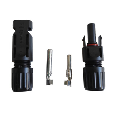 MC4 Stecker + Buchse Set 4-6mm² IP67 30A 1000V PV Solar Wechselrichter
