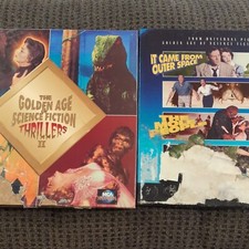 2 Laserdisc Box Sets - The Golden Age Of Science Fiction Thrillers I II