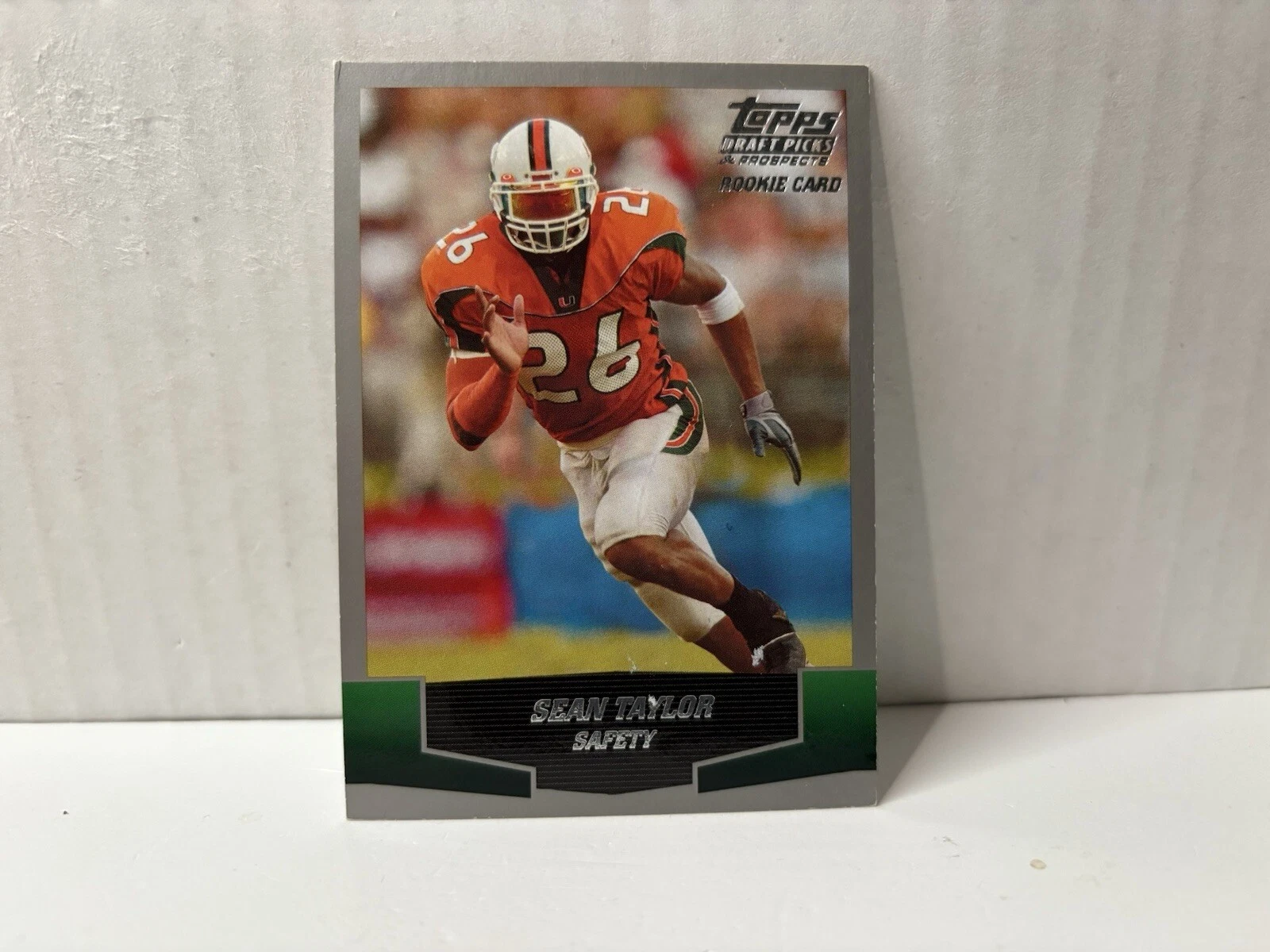 Sean Taylor trading card