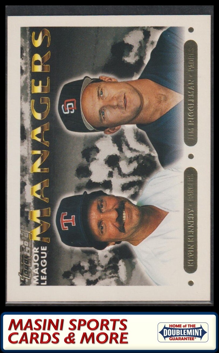 1993 Topps #513 Kevin Kennedy / Jim Riggleman Gold SHORT PRINT | eBay