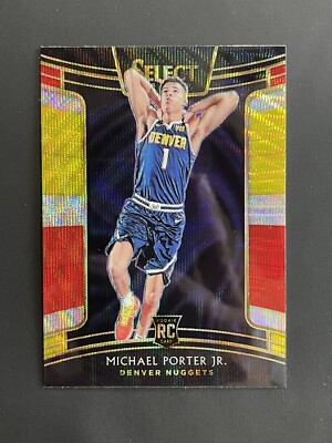 2018-19 Select Concourse Tri Color Michael Porter Jr. RC Denver Nuggets