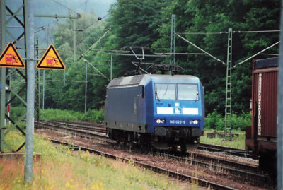 Foto Press 145 023-6 Bombardier Traxx 145 Probstzella 06/2007 ca. 10x15cm V4458b