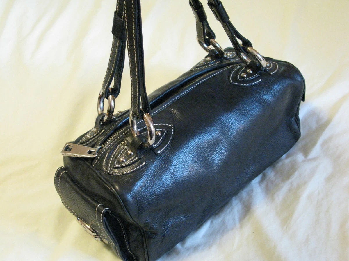 Marc Jacobs Collection 'East West Blake' Black Pocket Bag Classic Style