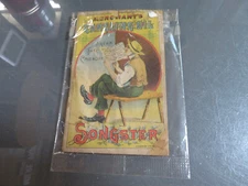 1890 MERCHANT'S GARGLING OIL DREAM FATE CALENDAR SONGSTER Schohaire,NY