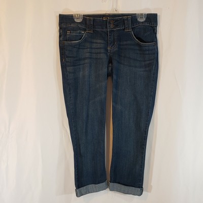 Arizona 6/7 x 22 mid rise cropped jeans 