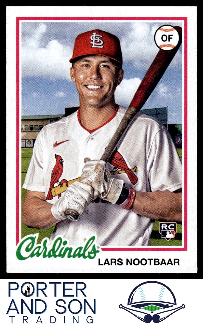 Lars Nootbaar 2022 Topps Archives RC #156 St. Louis Cardinals