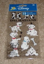 Disney EK Success Jolees Dimensional Sticker ~ 101 Dalmatians Mix  NIP