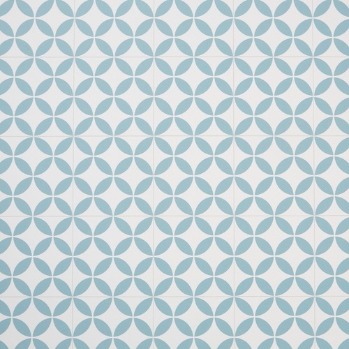 Victorian Tile Effect Sheet Vinyl Flooring Cushioned Lino Kitchen ...