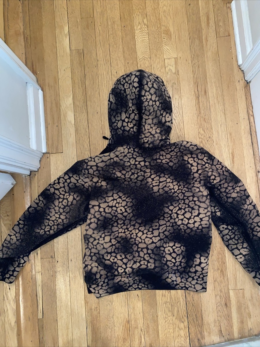 SUPREME cheetah/leopard print hoodie | eBay