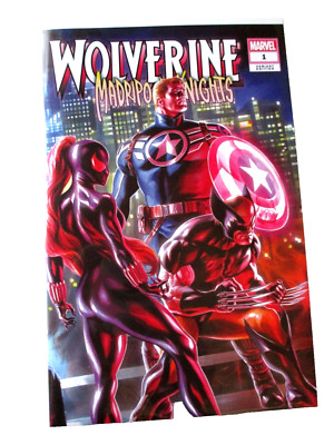 MARVEL COMICS WOLVERINE MARIPO NIGHTS FELIPE MASAAFERA VARIANT ART TRADE  QQ50