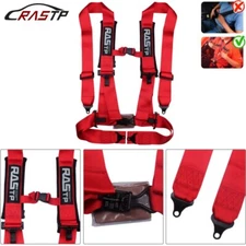 4 Point 3" Racing Style Harness Belt 4PT Camlock Quick Release 