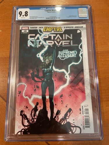 Captain Marvel #18 (Marvel, 2020) 1st Appearance of Lauri-Ell, CGC 9.8