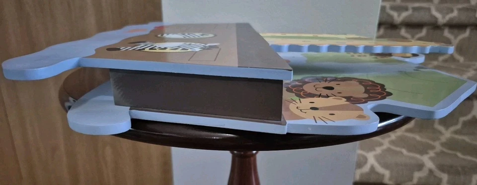 Decoración de pared colgante de madera Arca de Noé por corderos e hiedra y 5 Baby R Us Animal Decoración de pared Foto 3 de 4